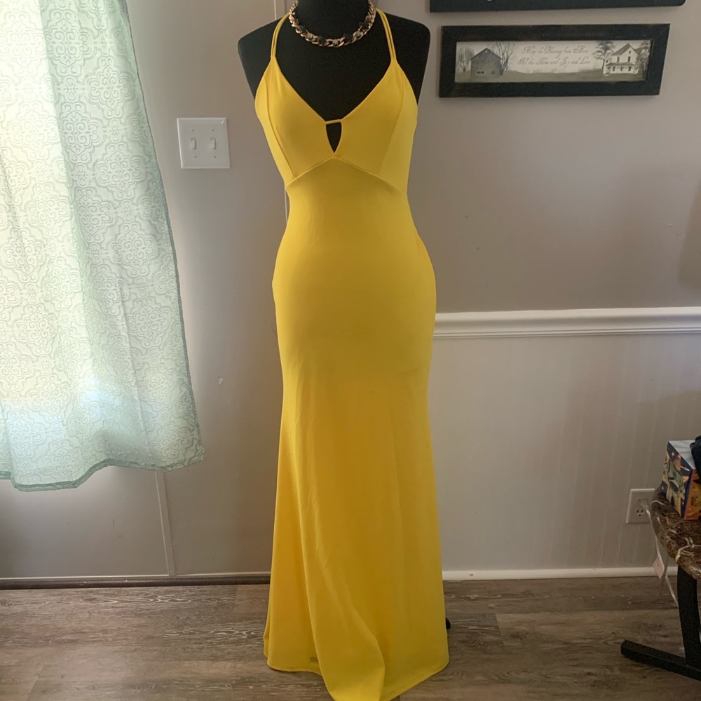 Yellow Formal Dress
